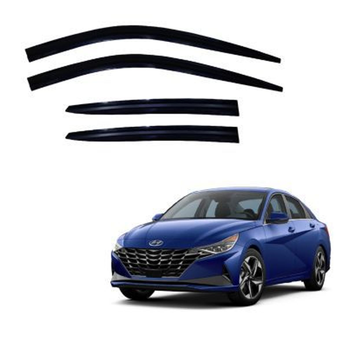 GENERICO - CORRELLUVIA HYUNDAI ELANTRA 2021 -ADELANTE  NEGRO