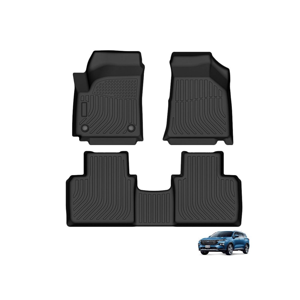 GENERICO - PROTECTOR CUBRE PISO 5D TPE FORD TERRITORY 2020-2022