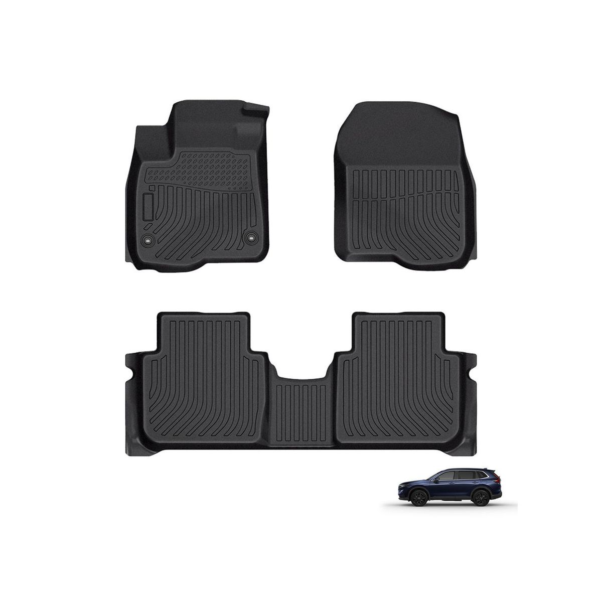 GENERICO - PROTECTOR CUBRE PISO 5D TPE HONDA CR-V 2017-2022