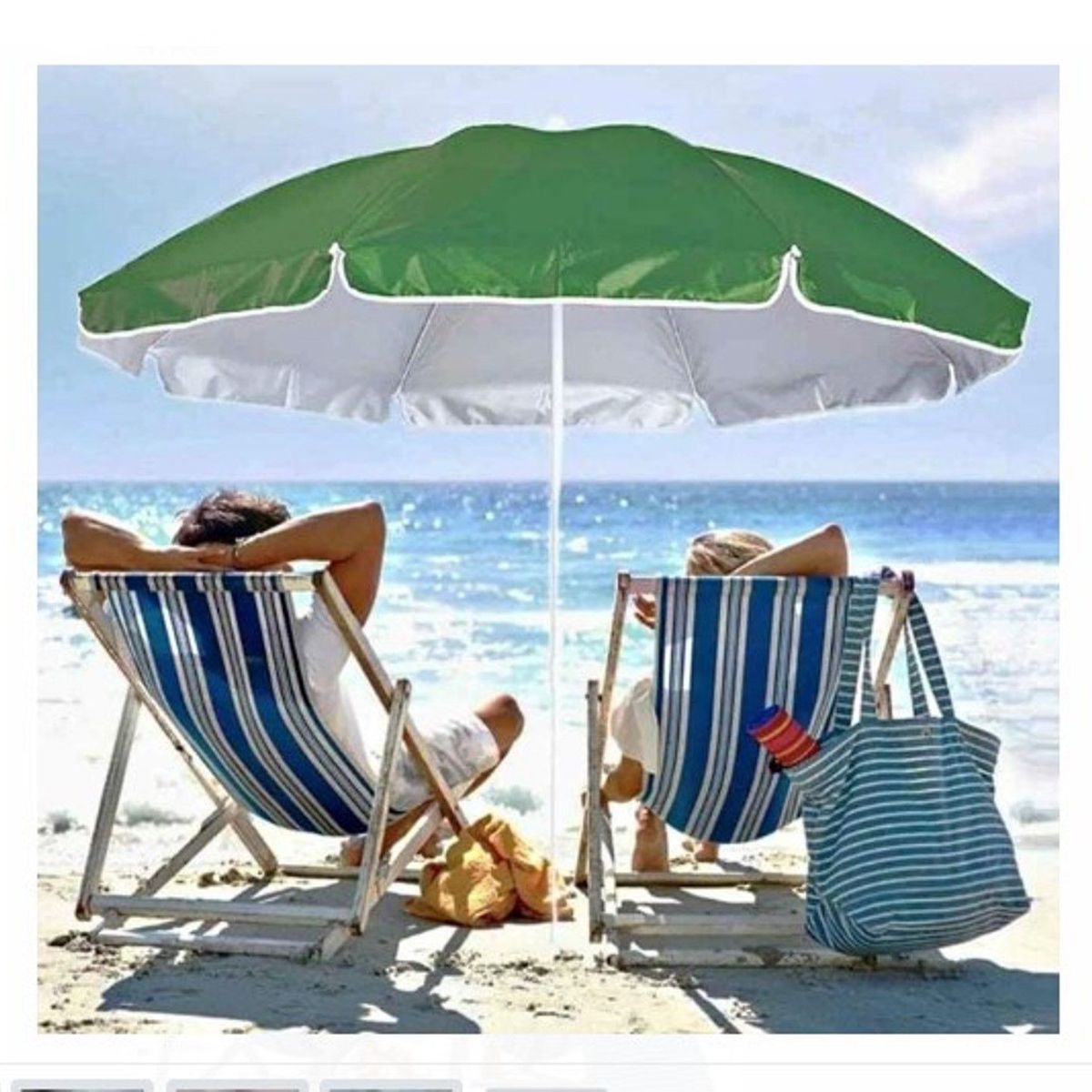 GENERICO - Sombrilla Plegabke Extragrande 210cm protección UV Funda