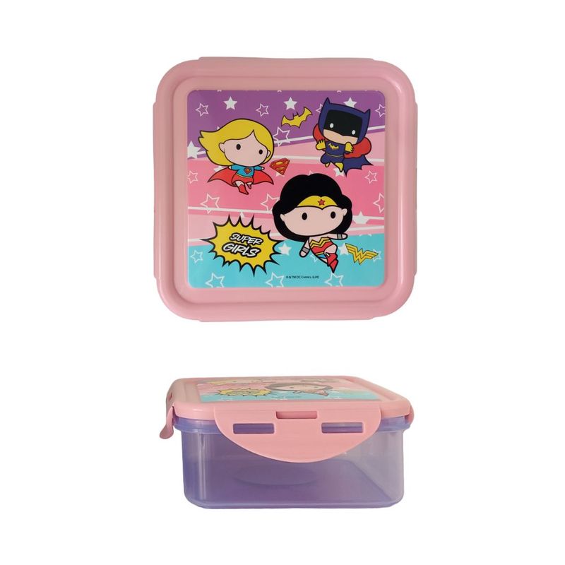 DC COMICS - Taper 500 Ml Liga de la Justicia Niñas Rosa