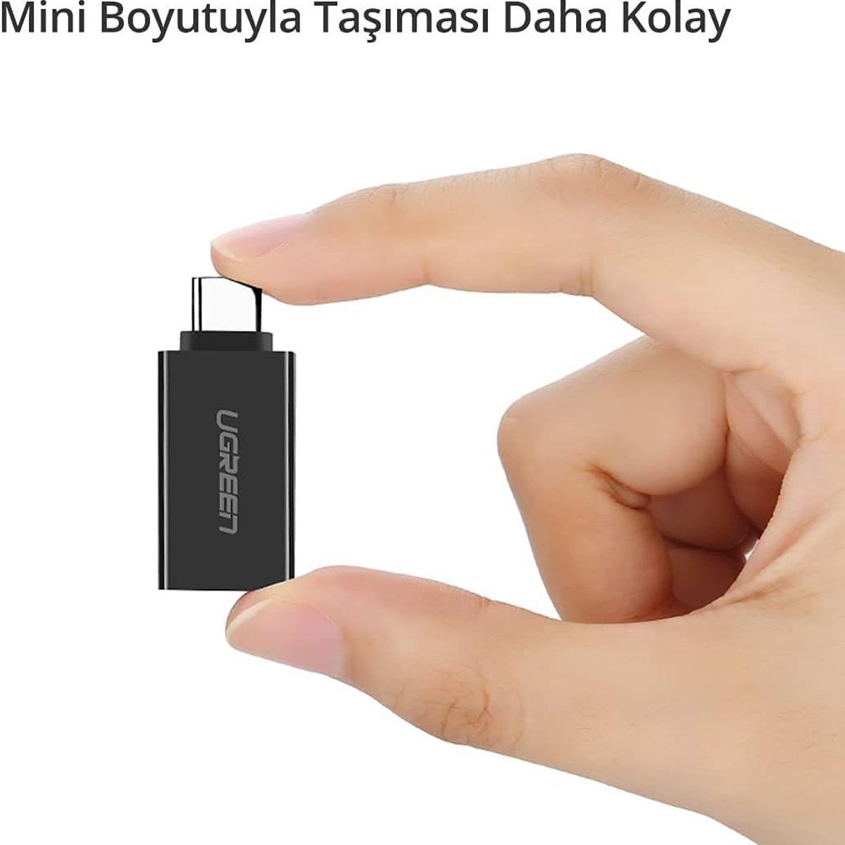 UGREEN - Adaptador USB Tipo C a USB 3.0 Hembra Ugreen 20808 OTG