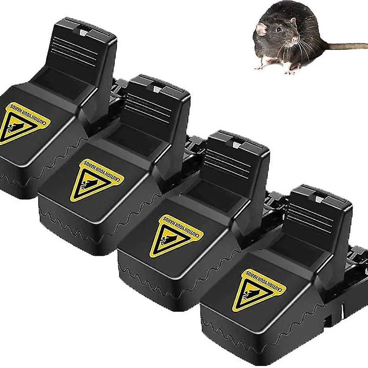 GENERICO - Pack de 6 trampas para Roedores W