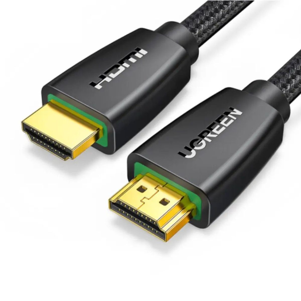 UGREEN - Cable HDMI 2.0 4k 60hz UGREEN Nylon trenzado 2 Metros 3D Ultra HD