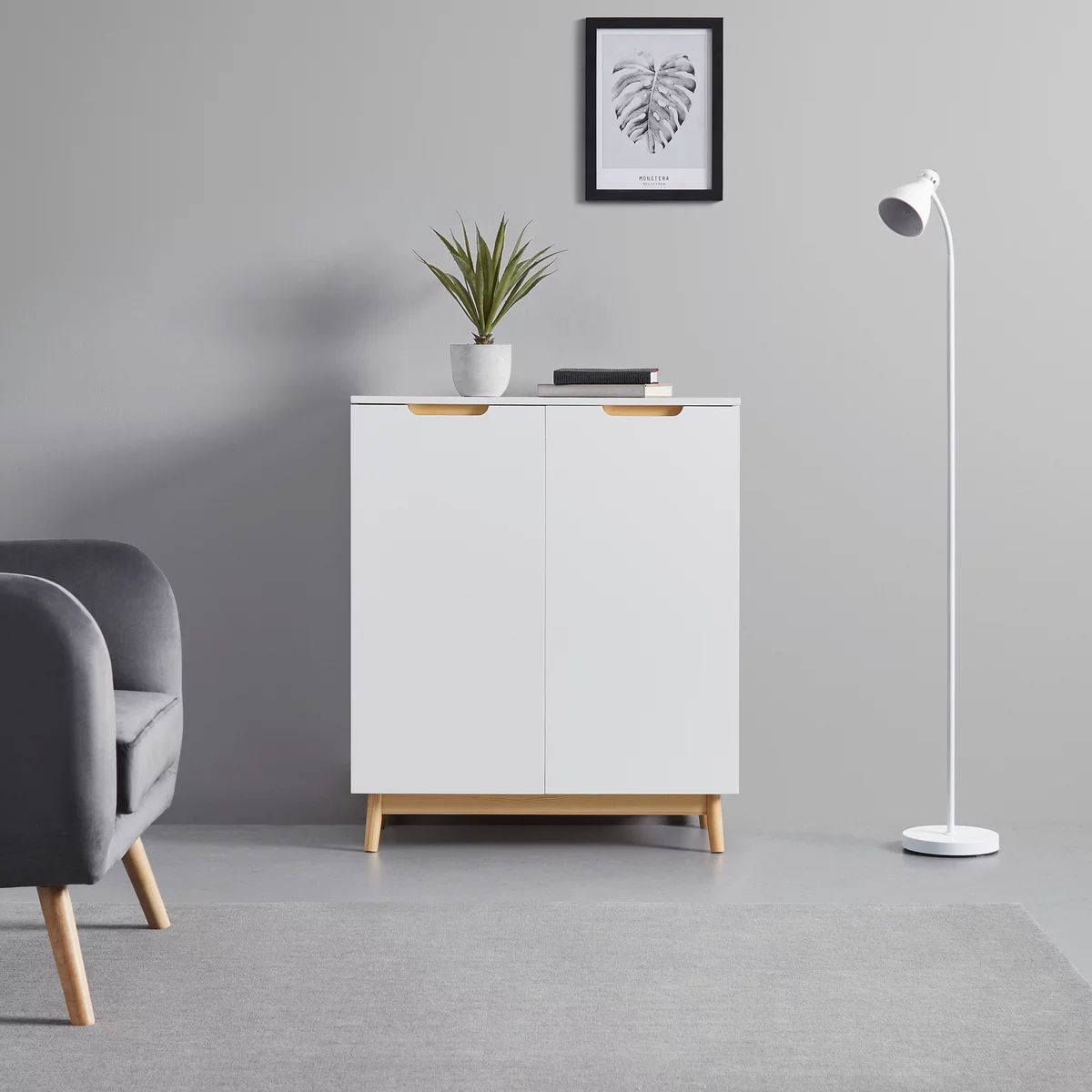 TU MESITA - Aparador 2 puertas Apolo color BlancoHaya TU MESITA