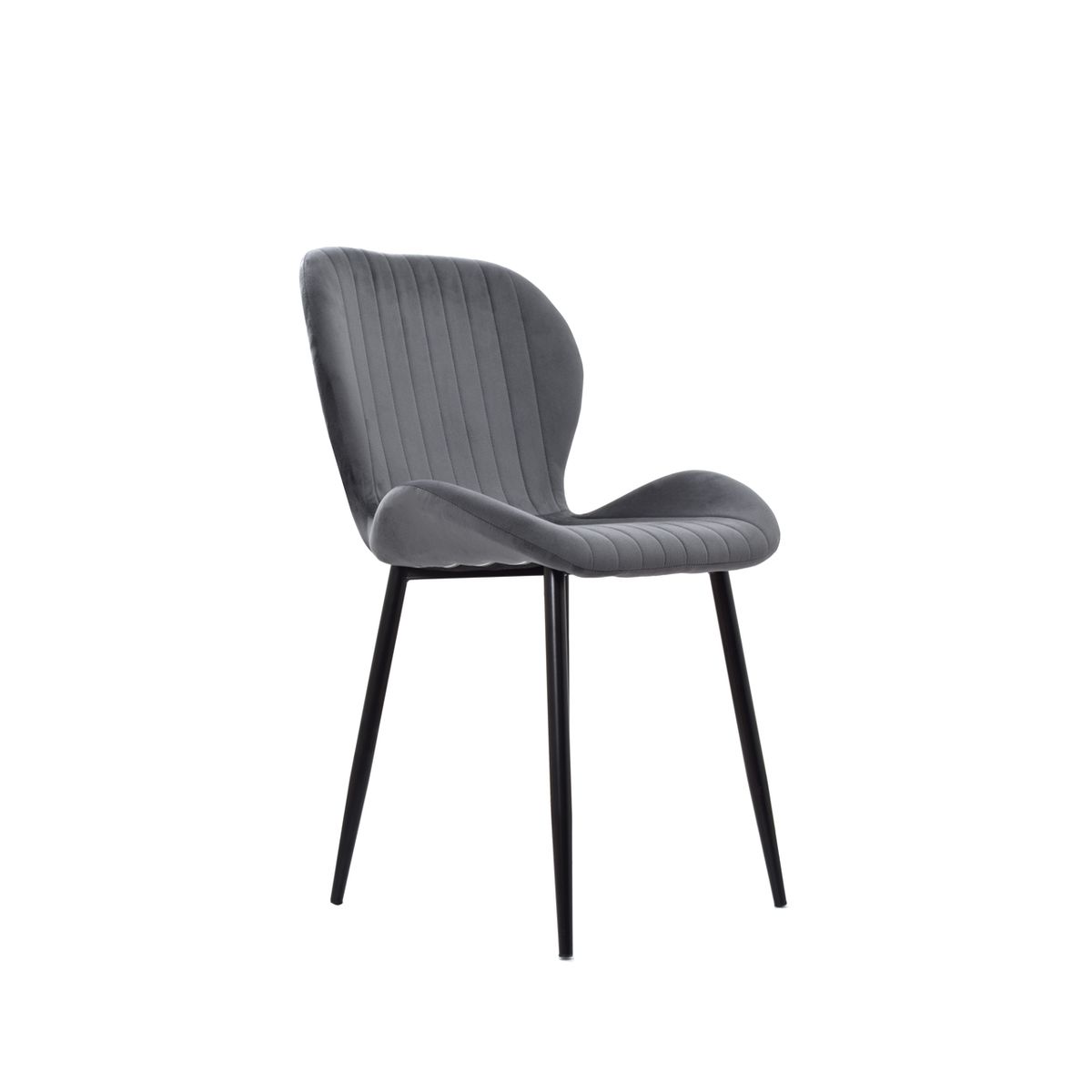 BONNO - Silla De Diseño Mariposa Gris Bonno