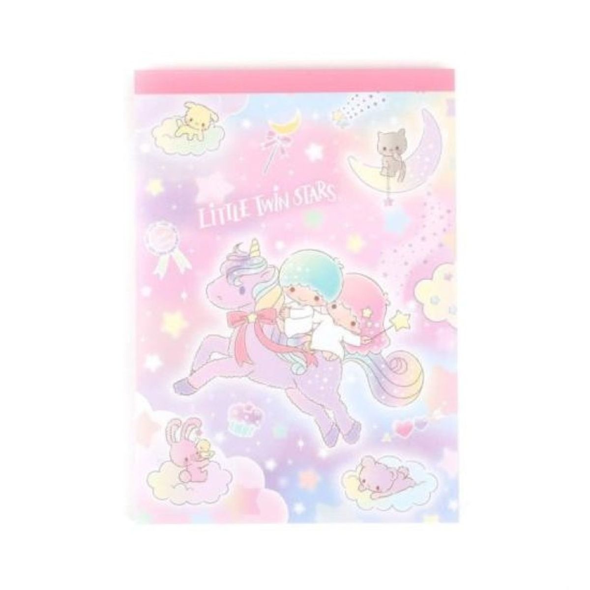 AURELA - Sanrio - A6 Block de Notas Unicorn Little Twin Stars