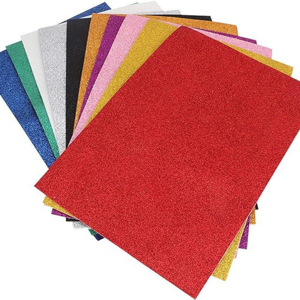 INSPIRA MARKET - Hojas de Colores Espuma EVA  A4 Manualidades Bricolaje x 10U