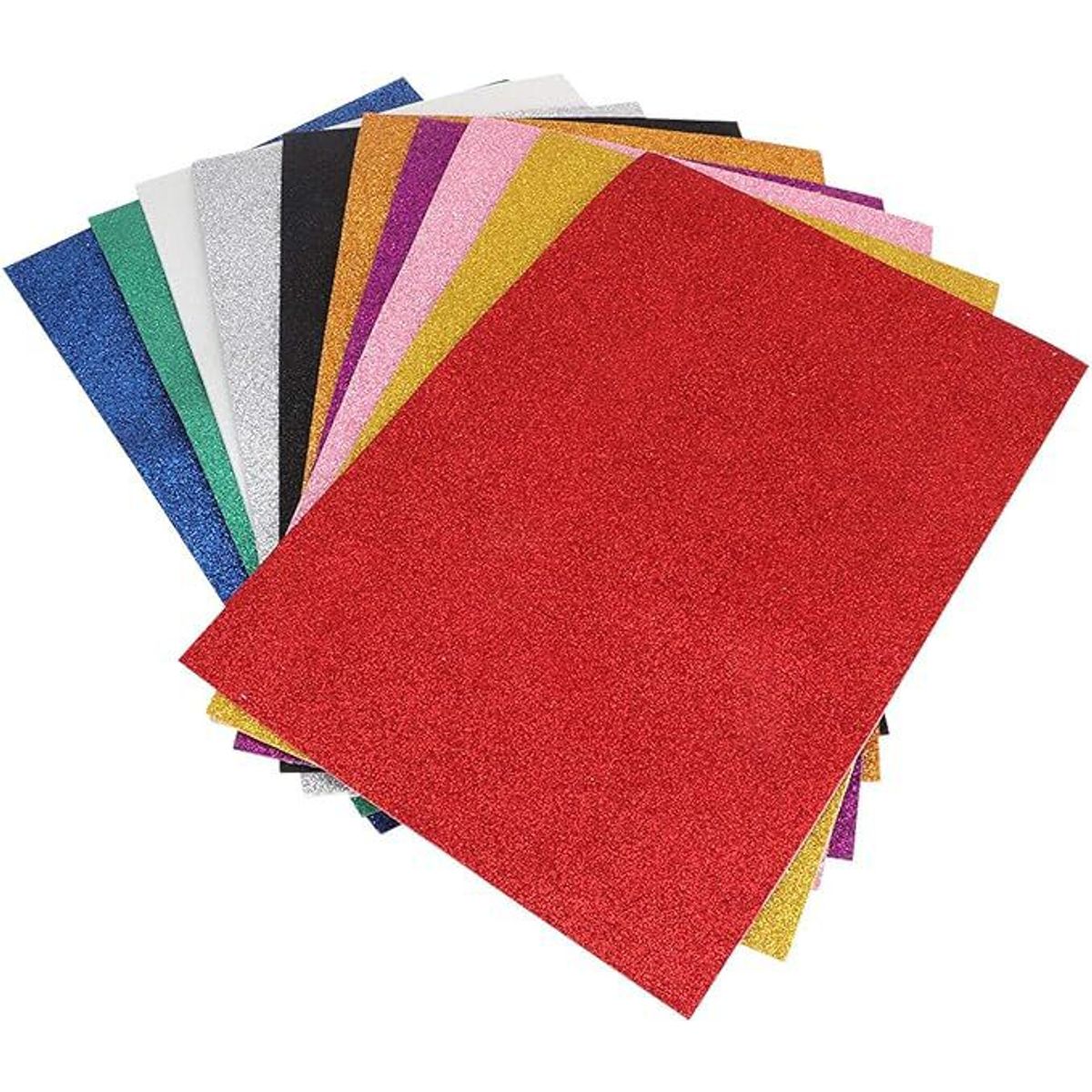 INSPIRA MARKET - Hojas de Colores Espuma EVA  A4 Manualidades Bricolaje x 10U