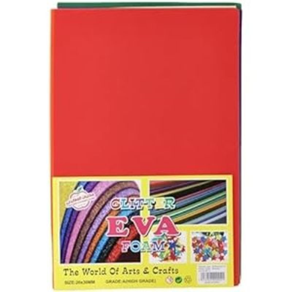 INSPIRA MARKET - Hojas de Colores Espuma EVA  A4 Manualidades Bricolaje x 10U