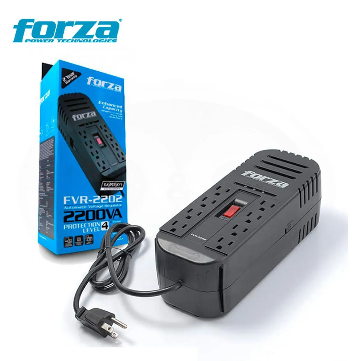 FORZA - Estabilizador Forza 2200VA FVR-2202 1100W