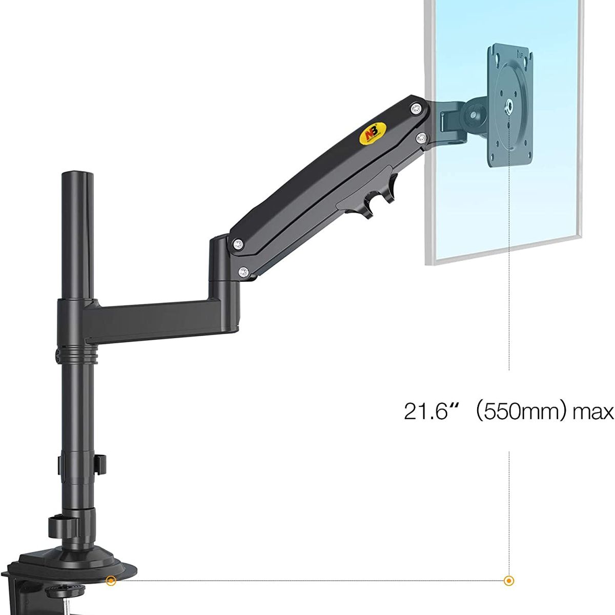 NB NORTH BAYOU - Rack Soporte Hidráulico para Monitor NB H100
