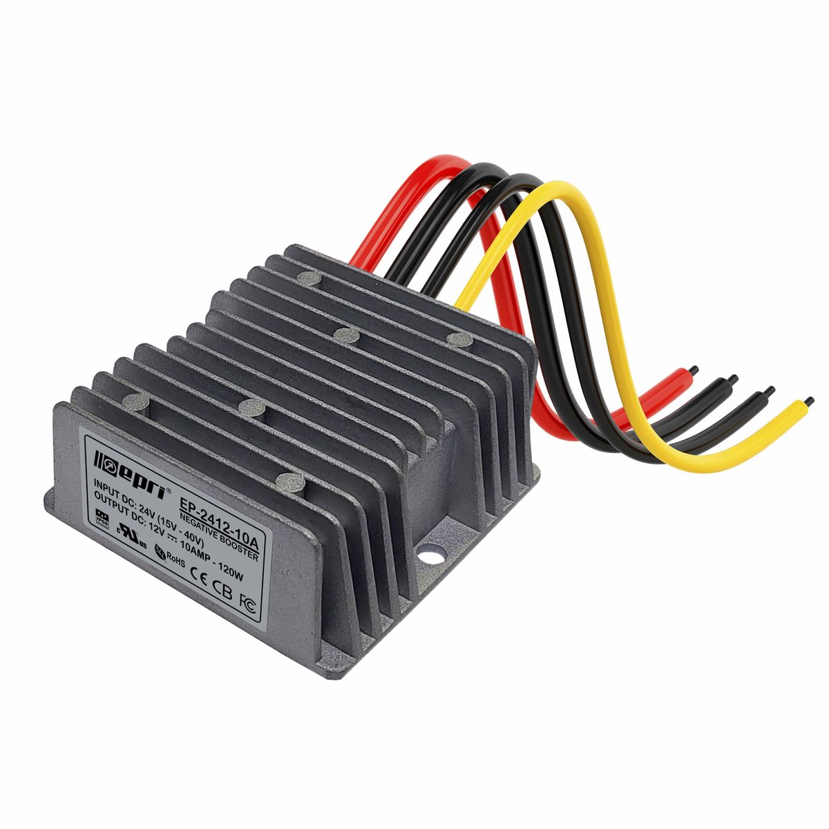 EPRI - REDUCTOR DE VOLTAJE 24V A 12V 10AMP 120W IP68