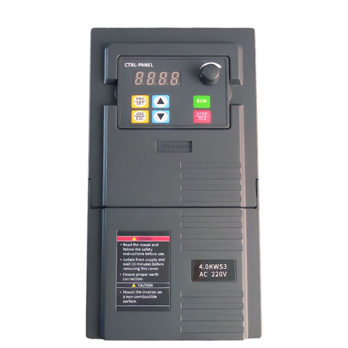 GENERICO - Variador de Frecuencia y velocidad 5HP 4KW motor trifasico 220v