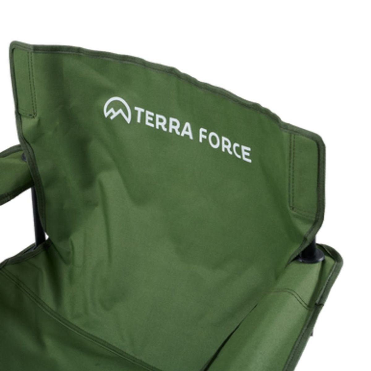 TERRA FORCE - Silla Plegable Camping Con Apoya Brazos Verde
