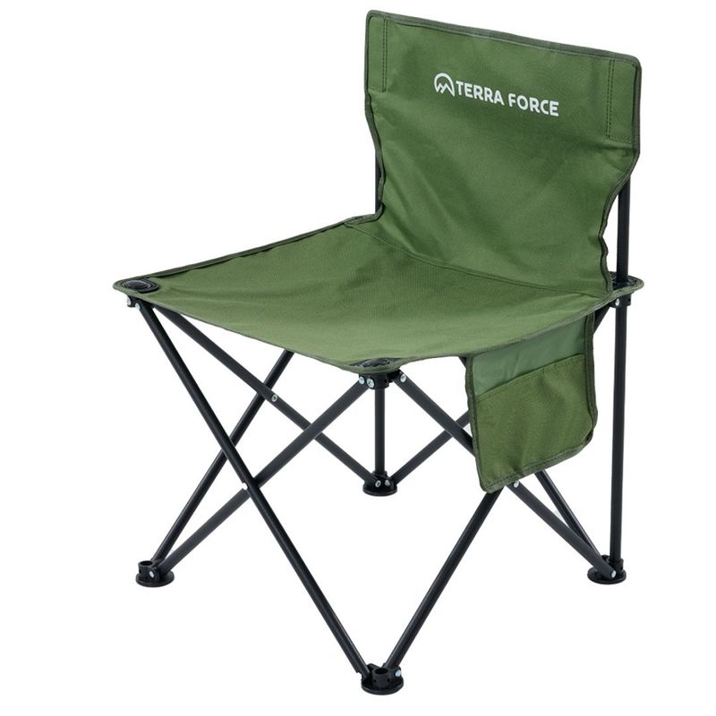 TERRA FORCE - Silla Plegable Camping - Verde