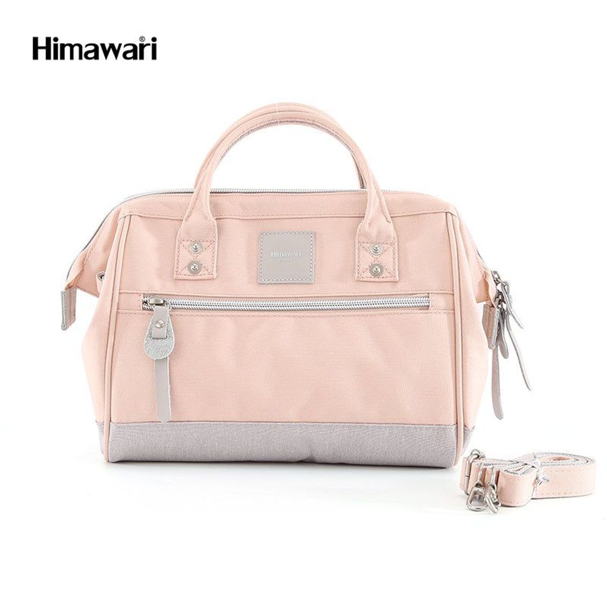 HIMAWARI - Himawari - Bolso bandolera Dahlia para mujer H9116-08 - Rosa Gris