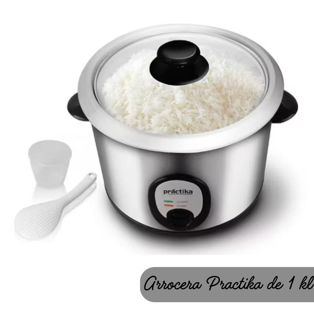 PRACTIKA - Olla Arrocera Practika de 1 Lt POM - 1K