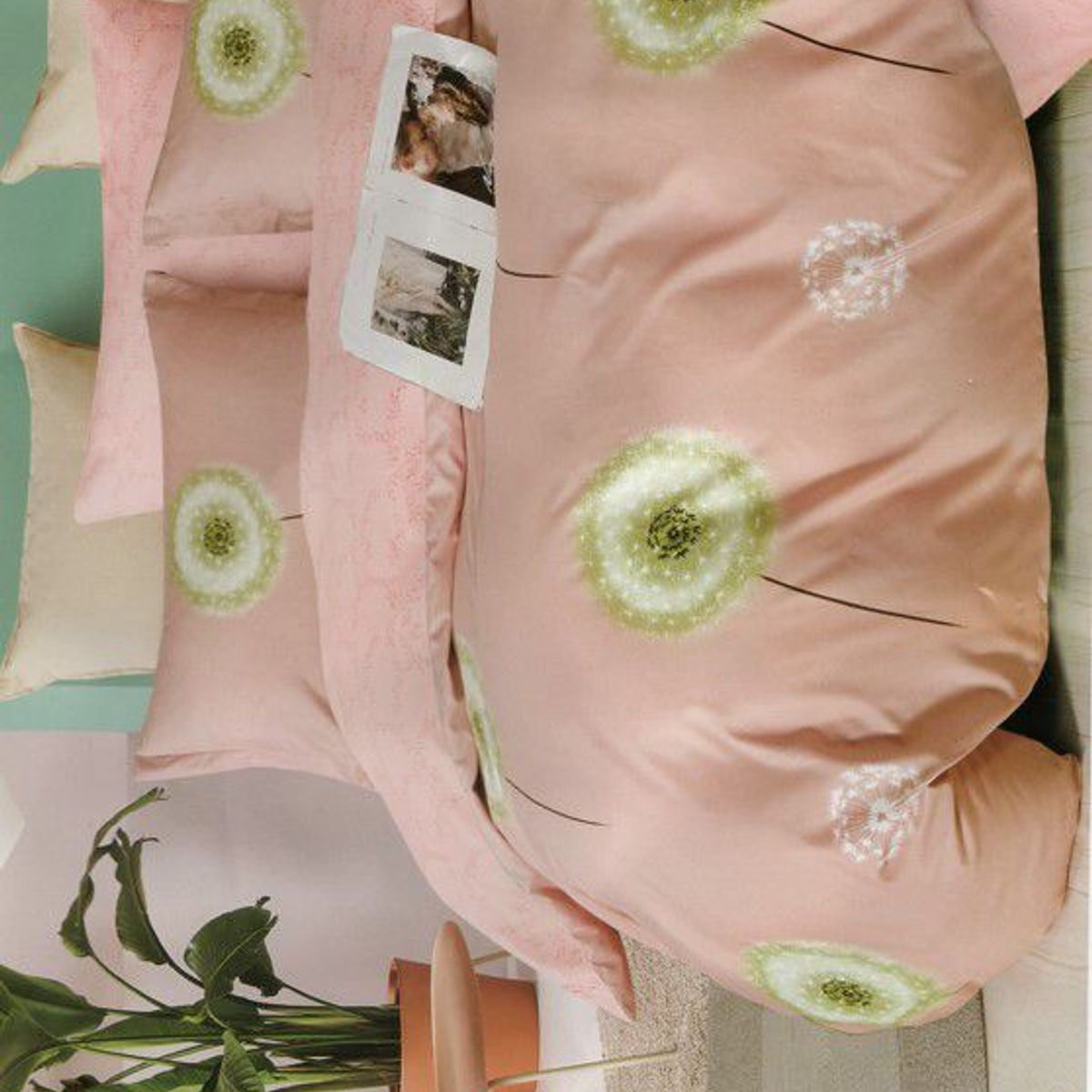 MINGDA - Set de Edredón QUEEN + Sabanas + Fundas 100% Calidad Premiun