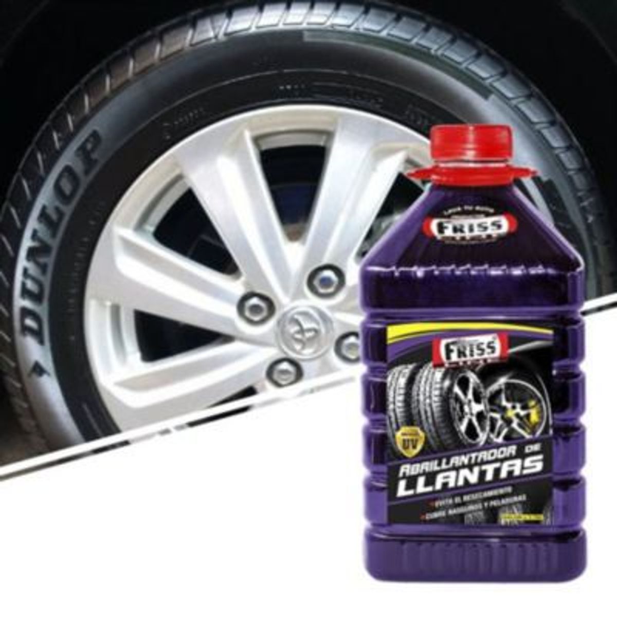 GENERICO - Abrillantador de llantas galon 3780l friss