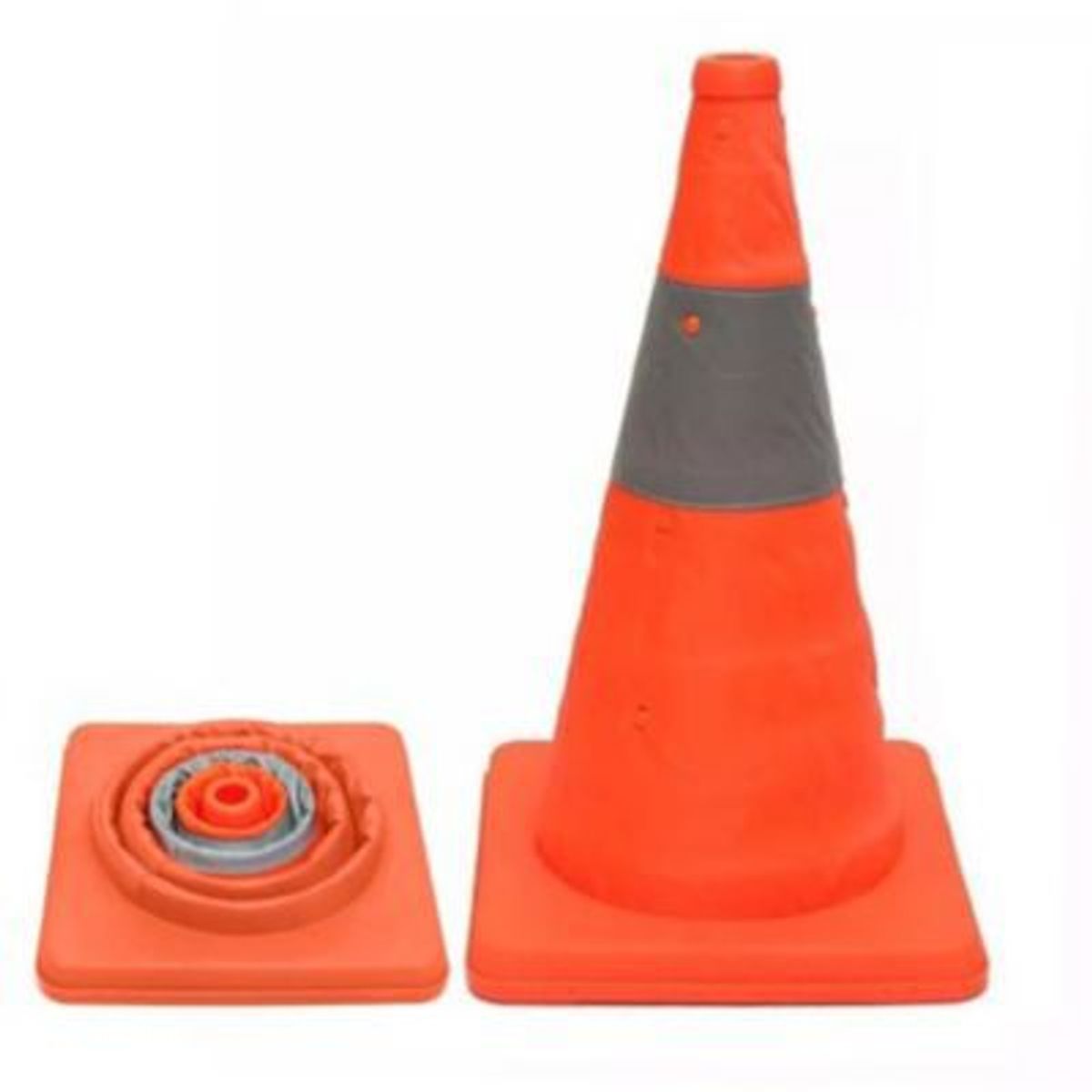 GENERICO - Cono de emergencia retractil 45cm seguridadvialseparador