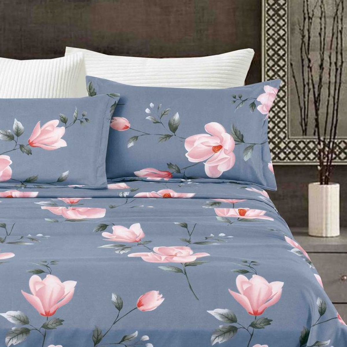 VENECIA - Set de Sabanas 2Pz + Fundas - EUROPEO