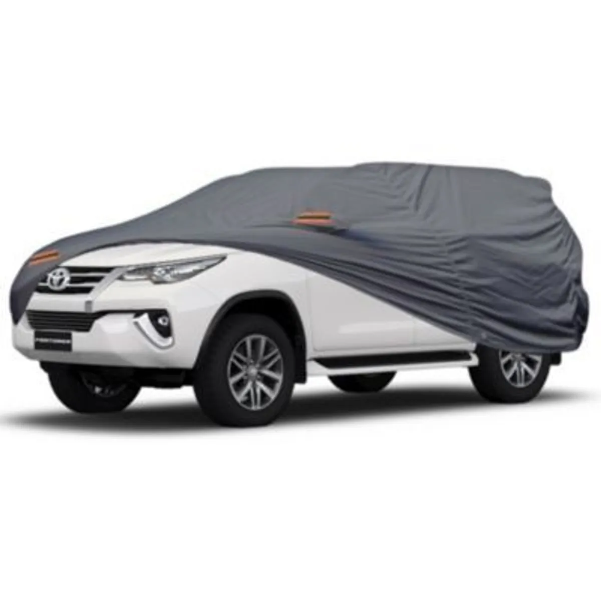 GENERICO - PROTECTOR CUBIERTA FUNDA COBERTOR TIPO TOYOTA FORTUNER GRIS