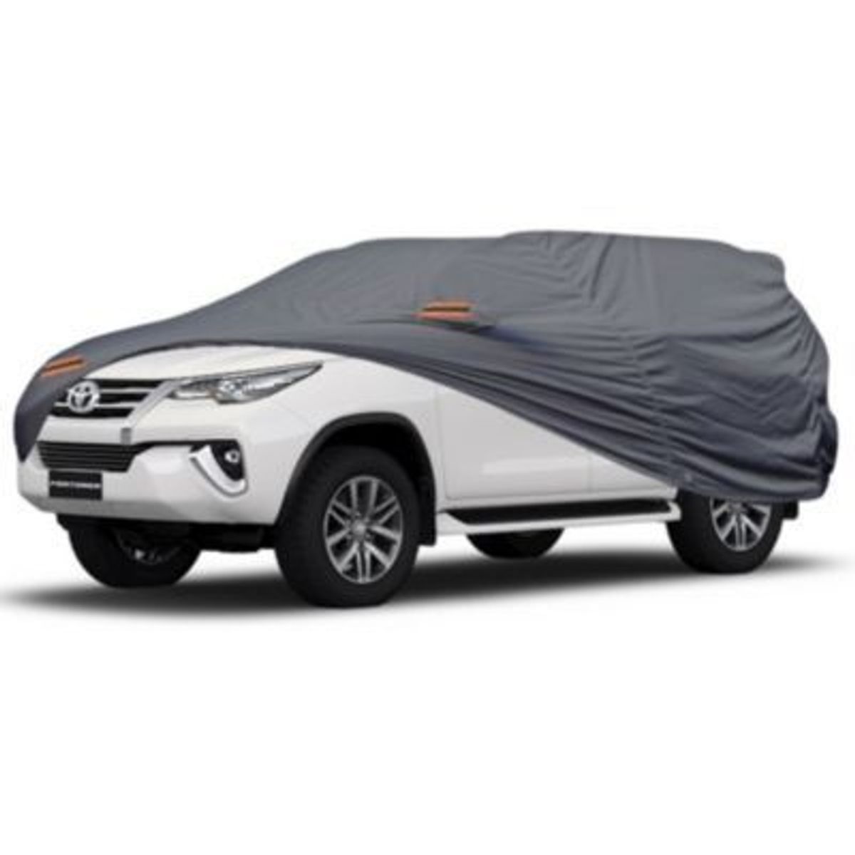 GENERICO - PROTECTOR CUBIERTA FUNDA COBERTOR TIPO TOYOTA FORTUNER GRIS