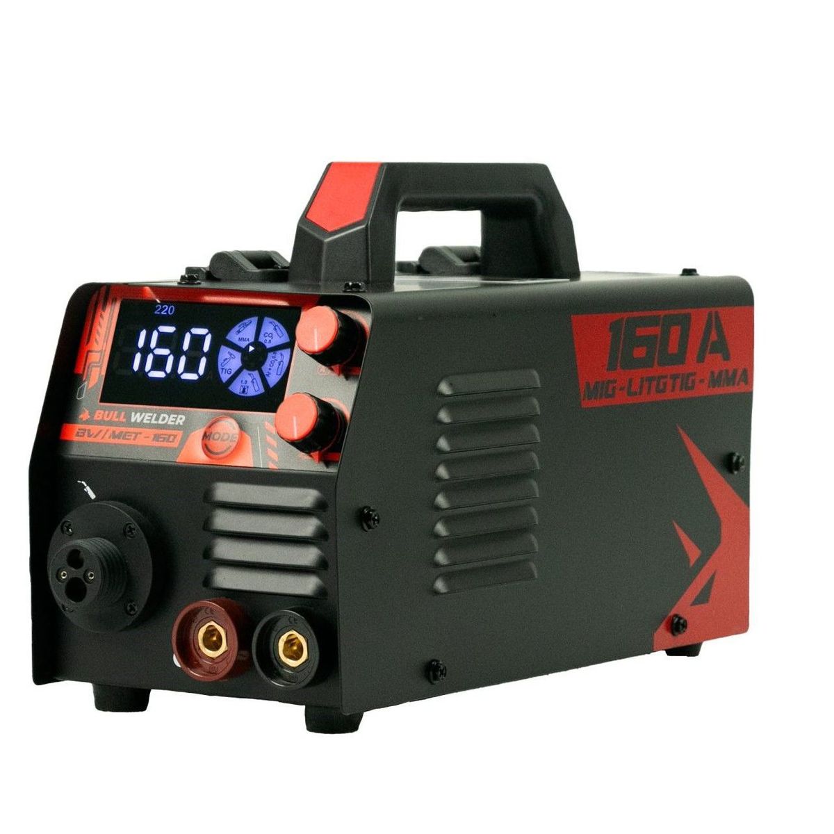 GENERICO - Maquina de Soldar Multiprocesos 160 Amperios Bull-Welder