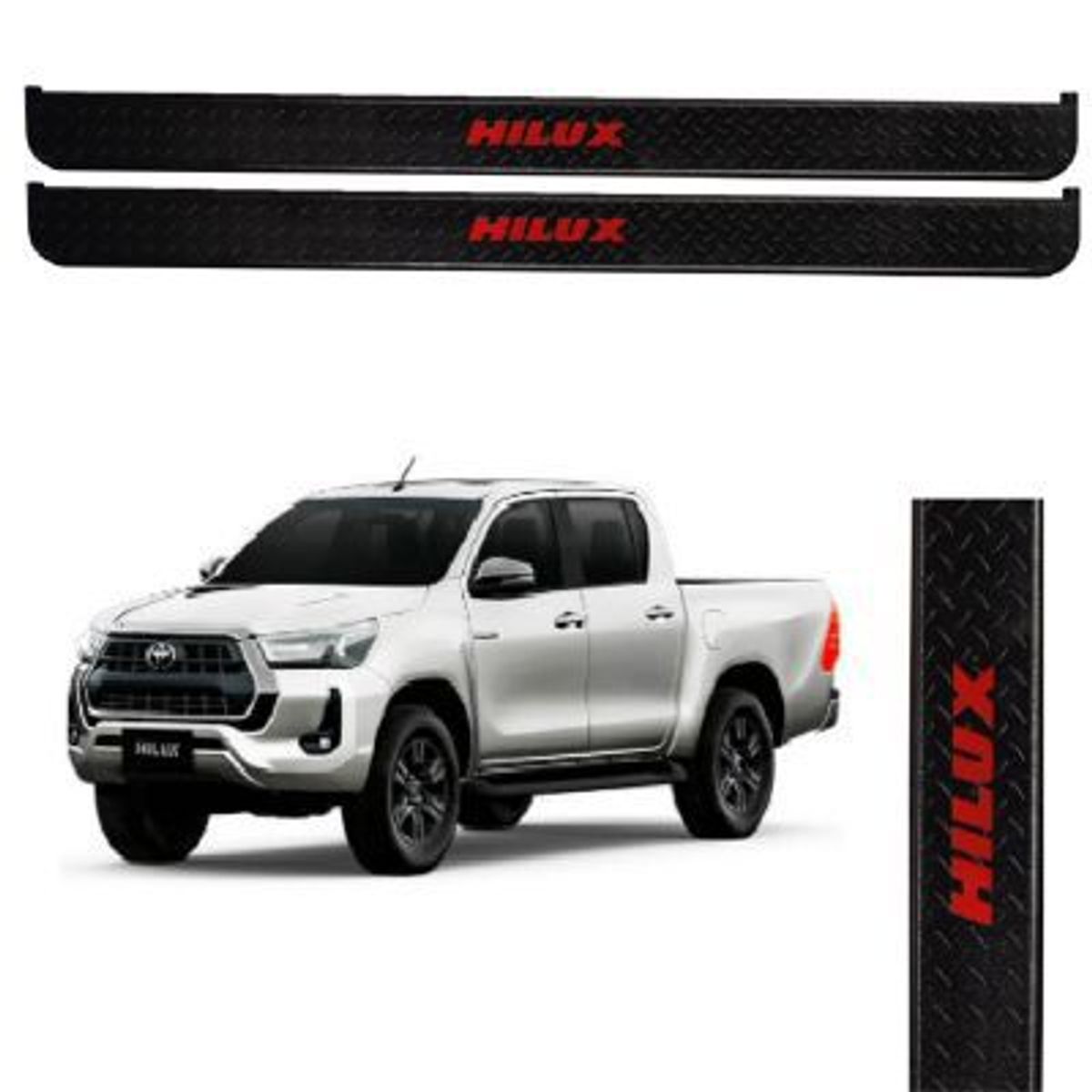 GENERICO - ESTRIADA HIERRO 2 MTS TIPO HILUX EQUIPAMIENTO/ACCESORIO