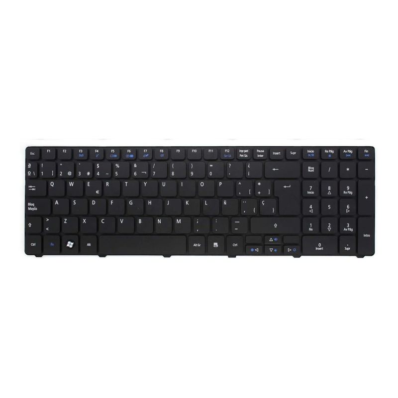 GENERICO - Teclado para Laptop ACER ASPIRE 5810, 5738, 5242. 5742. 5750