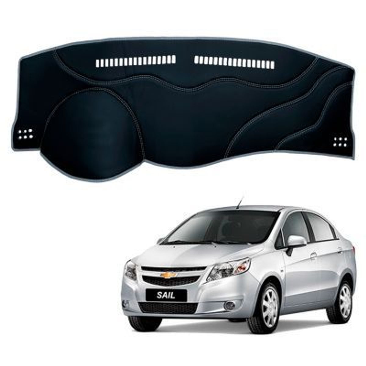 TECGO - Protector para tablero TIPO chevrolet sail 2017-2020