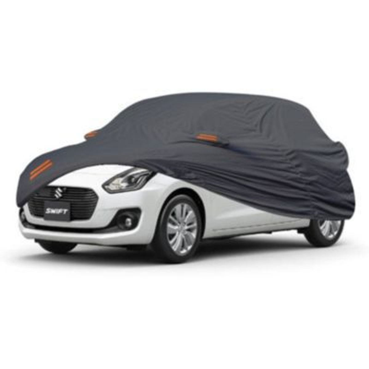 GENERICO - PROTECTOR CUBIERTA COBERTOR TIPO SUZUKI SWIFT HATCHBACK GRIS