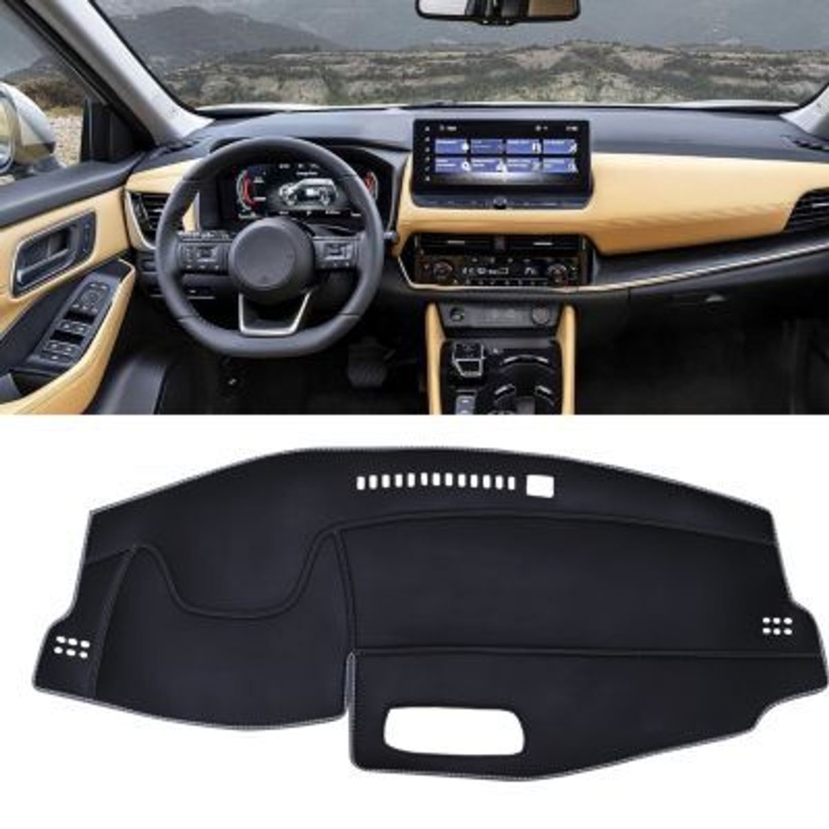 TECGO - PROTECTOR TABLERO TIPO NISSAN X-TRAIL 2023