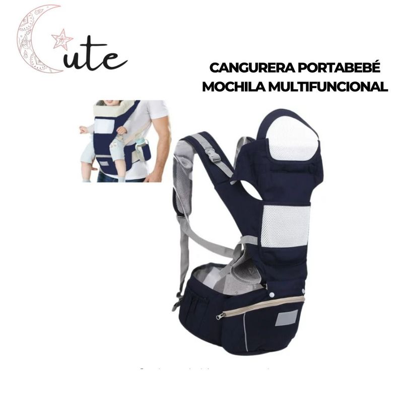 GENERICO - CANGURERA PORTA BEBÉ