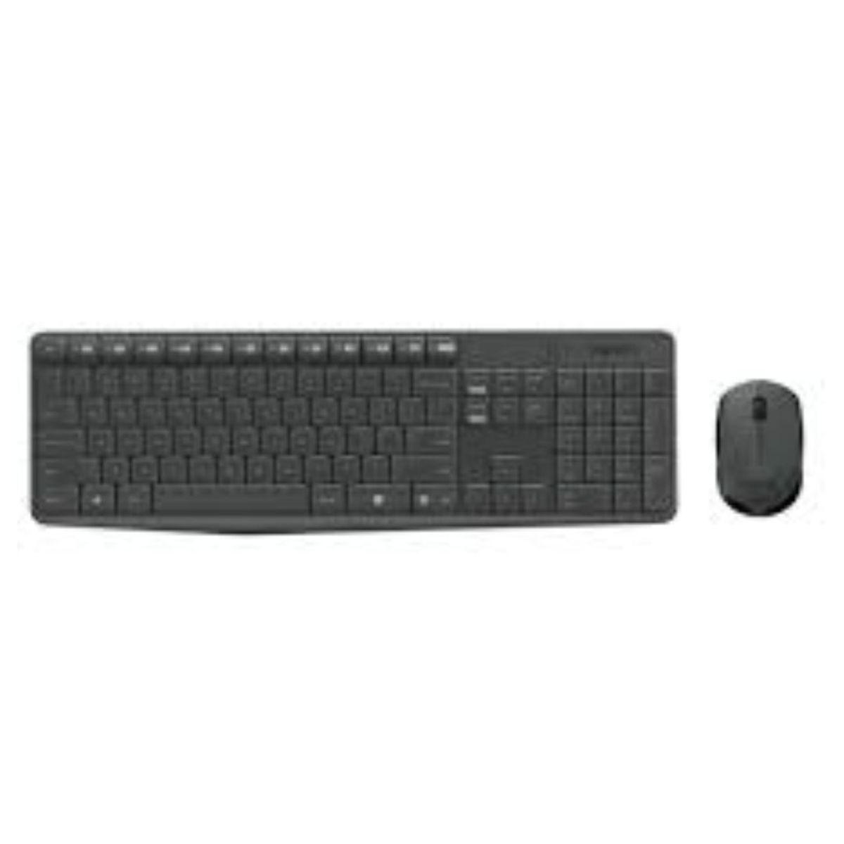 LOGITECH - TECLADO LOGITECH + MOUSE MK235 WIRELESS USB SP NEGRO