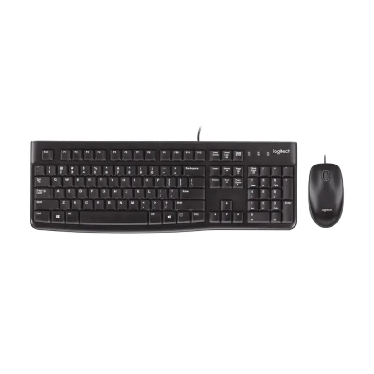 LOGITECH - TECLADO LOGITECH + MOUSE MK120 USB SP NEGRO