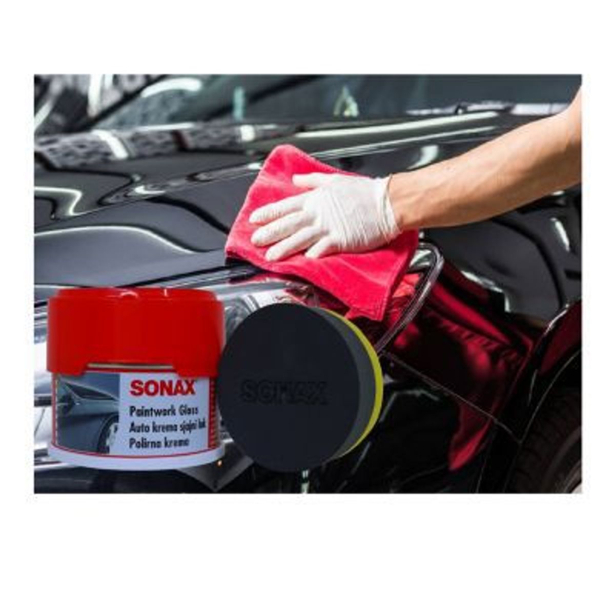 SONAX - CERA EN PASTA CREMA SONAX 250ML