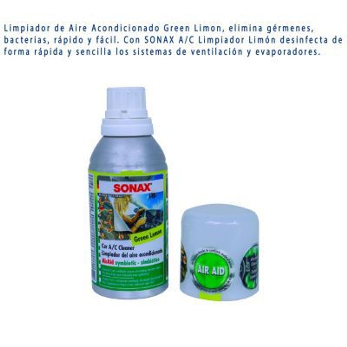 SONAX - Limpiador aire acondicionado limon sonax AirAid simbiótico