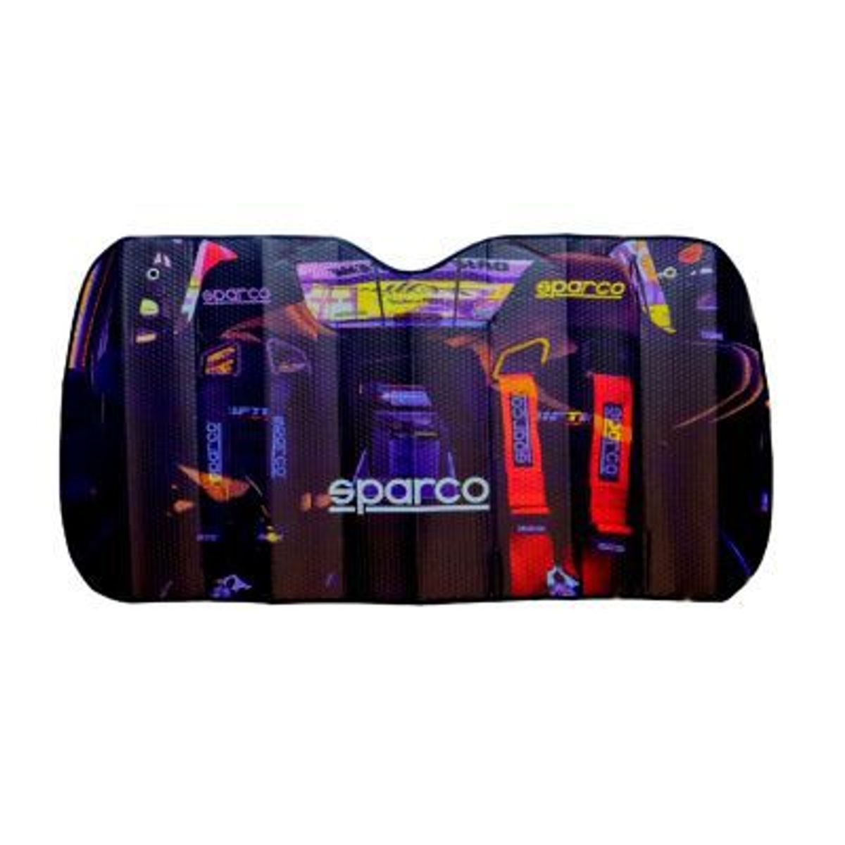 SPARCO - TAPASOL SPARCO CON DISEÑO CARRO 130x70CM SPC1717M