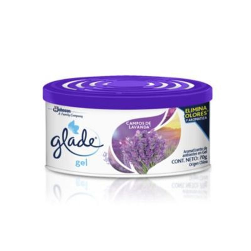 TECGO - Ambientador Lavanda Glade En Gel aroma fragancia auto