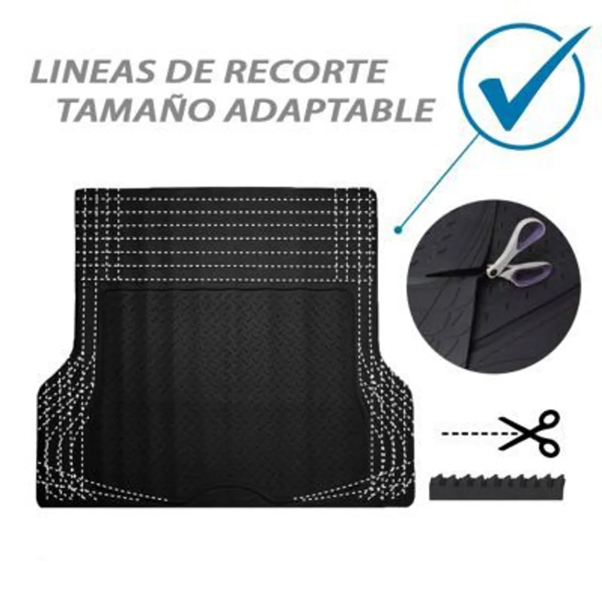 TECGO - Piso de maletera NEGRO tapisprotectorsuelo