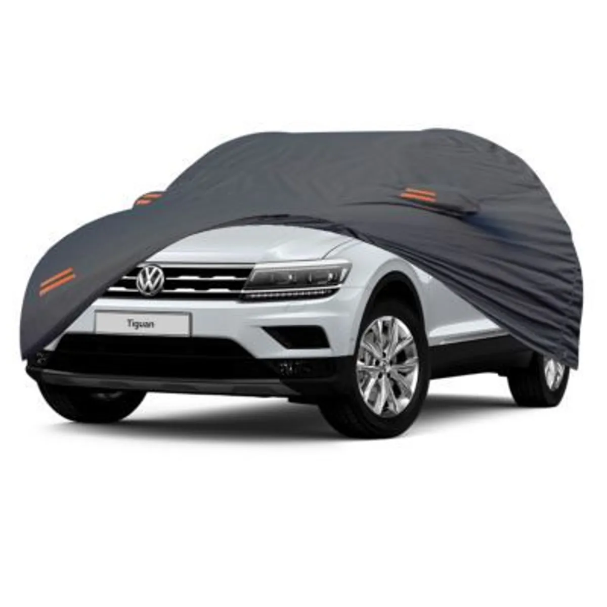 GENERICO - PROTECTOR CUBIERTA COBERTOR TIPO VOLKSWAGEN TIGUAN GRIS