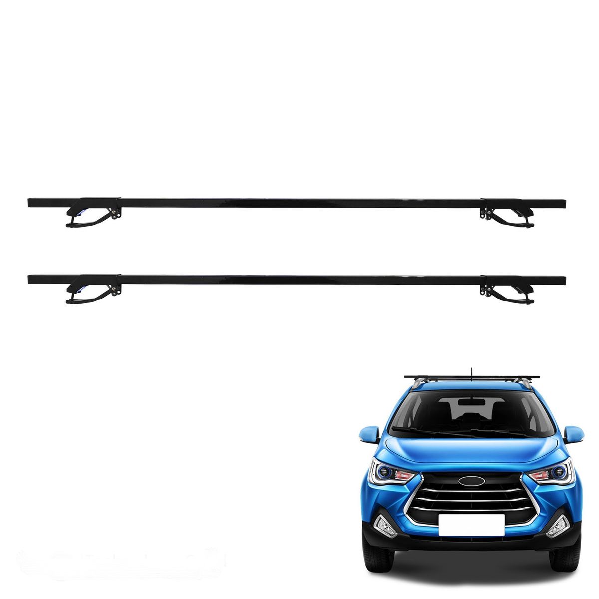 GENERICO - Barra de techo para auto sapito