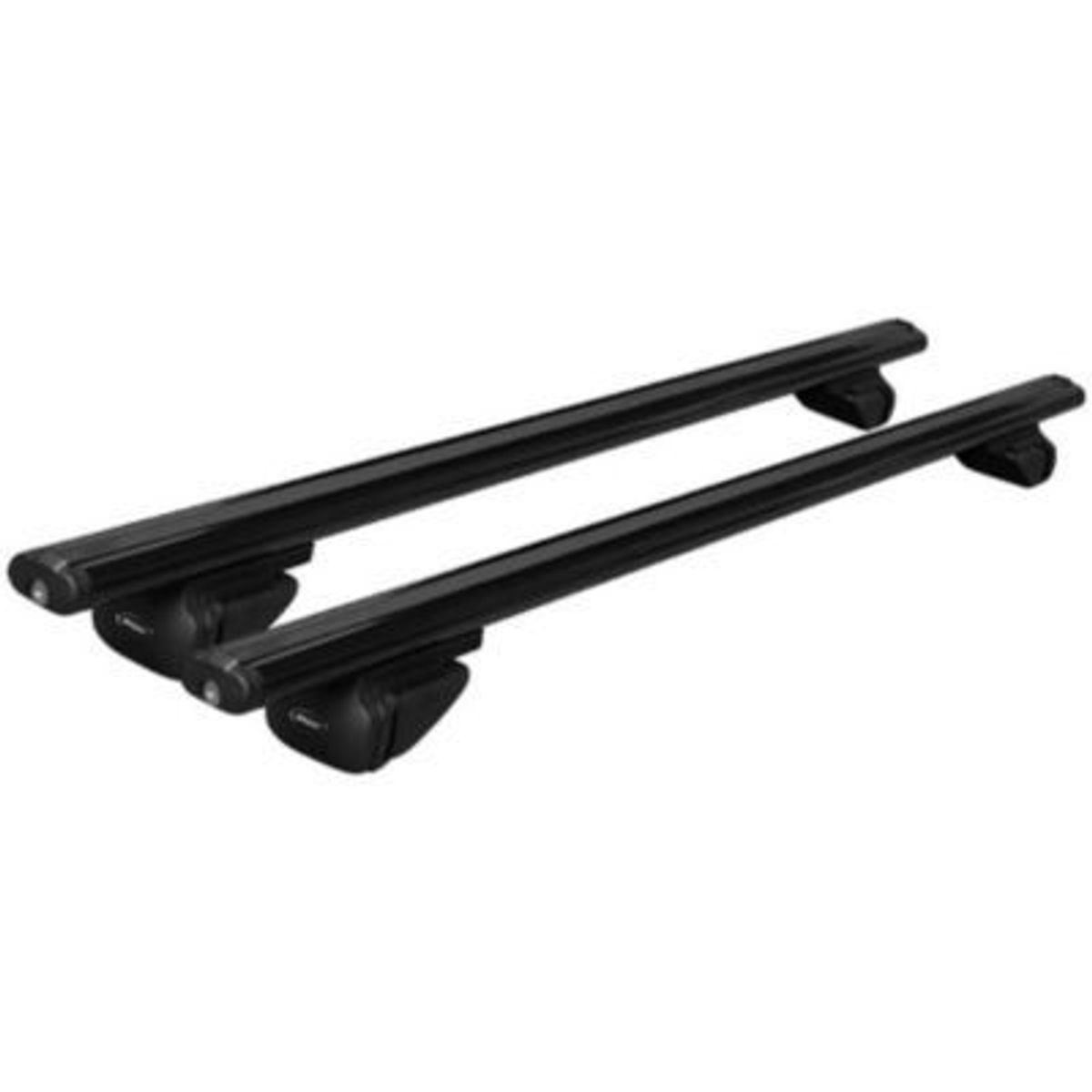 GENERICO - Barra de techo para auto camioneta 50 negro llave winbo