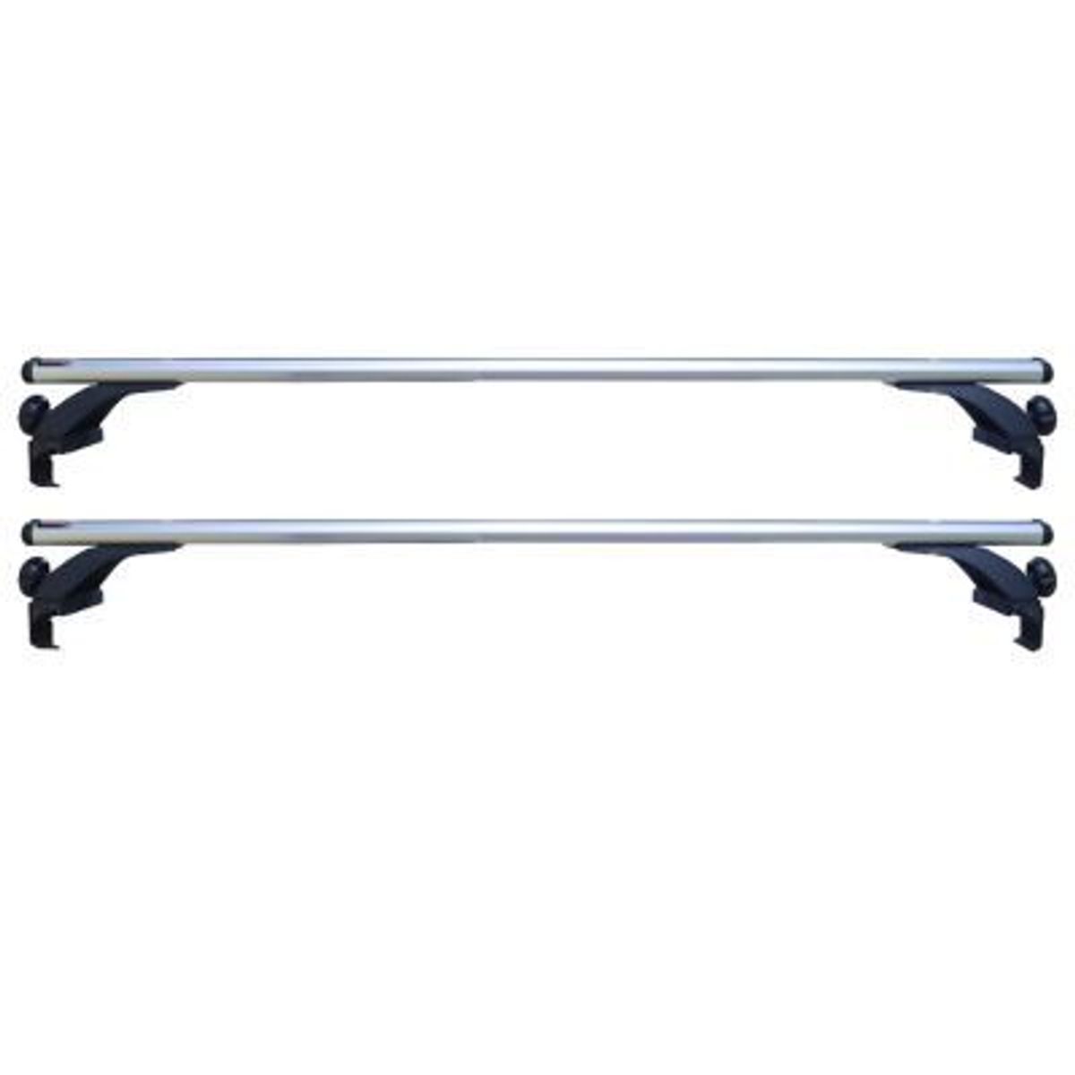 GENERICO - Barras Portaequipaje de Techo Ajustable 52 pulgadas plomo