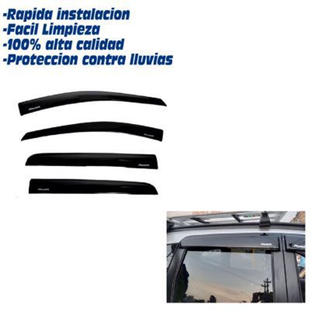 GENERICO - CORRELLUVIA TOYOTA RUSH NEGRO 2018-ON