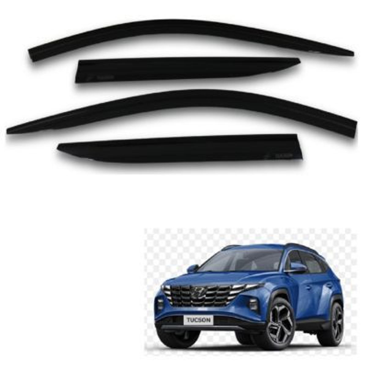 GENERICO - CORRELLUVIA HYUNDAI TUCSON 2021-ON NEGRO