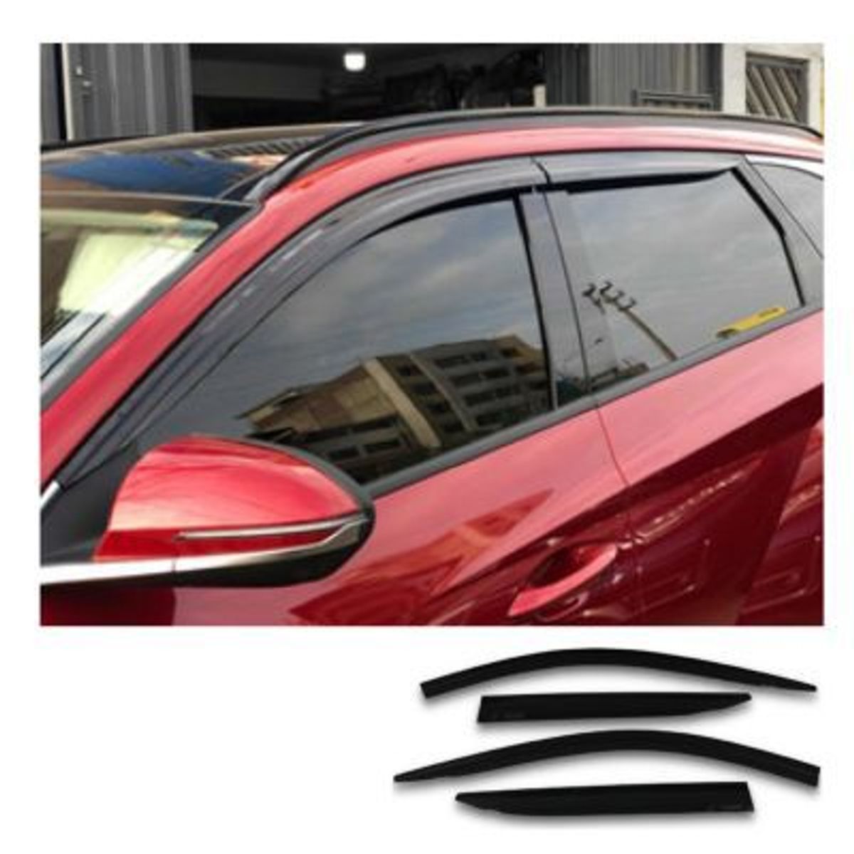 GENERICO - CORRELLUVIA HYUNDAI TUCSON 2021-ON NEGRO