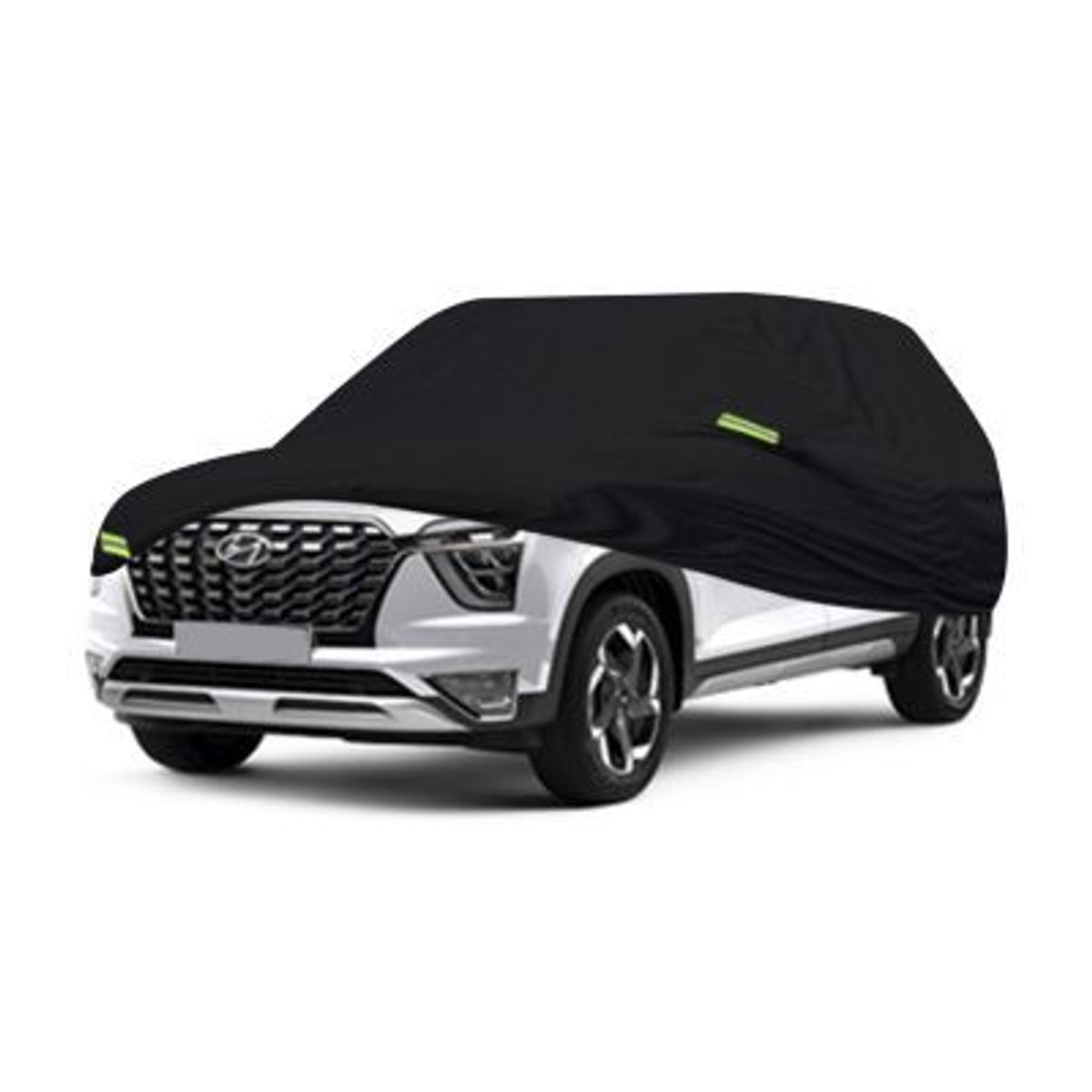 TECGO - PROTECTOR CUBIERTA  COBERTOR TIPO HYUNDAI GRAND CRETA NEGRO